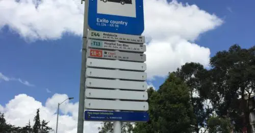 PARADERO SITP EXITO COUNTRY  260A01